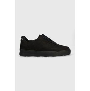 Semišové sneakers boty Filling Pieces Mondo 2.0 Ripple Nubuck černá barva, 39922841847.D