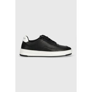 Kožené sneakers boty Filling Pieces Mondo Lux černá barva, 46722901861.D