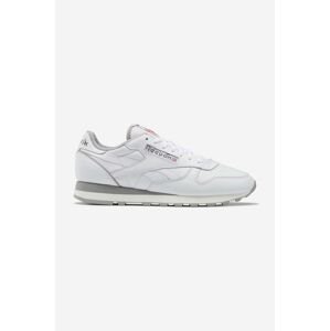 Kožené sneakers boty Reebok Classic Leather bílá barva, GY9877-white