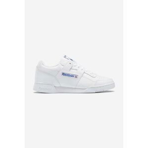 Sneakers boty Reebok Classic Workout Plus bílá barva, HP5909-white