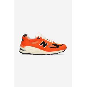 Sneakers boty New Balance M990AI2 oranžová barva, M990AI2-AI2