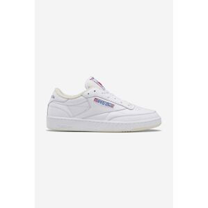 Kožené sneakers boty Reebok Club C 85 Vintage GZ5162 bílá barva, GZ5162-white