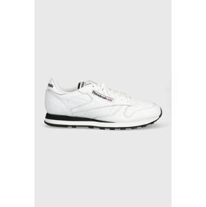 Kožené sneakers boty Reebok Classic GZ9939 bílá barva, GZ9939-cloud.wht