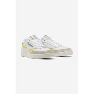 Kožené sneakers boty Reebok Classic Club C Revenge bílá barva, HP3307-white