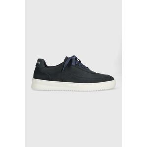 Semišové sneakers boty Filling Pieces Mondo 2.0 Ripple Nubuck tmavomodrá barva, 24522841884041