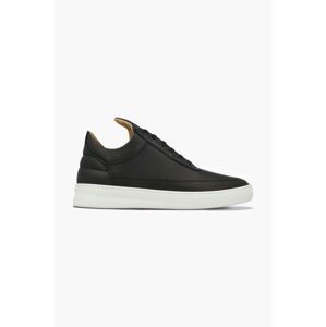 Kožené sneakers boty Filling Pieces Low Top Plain černá barva, 29726991861