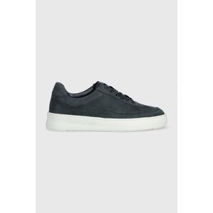 Semišové sneakers boty Filling Pieces Mondo 2.0 Ripple Nubuck tmavomodrá barva, 24522841884