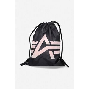 Batoh Alpha Industries Basic Gym Bag černá barva, vzorovaný, 198903.125-black