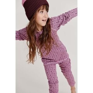 Dětské funkční spodní prádlo Reima Taival fialová barva