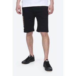 Kraťasy Alpha Industries Basic pánské, černá barva, 116364FP.583-black