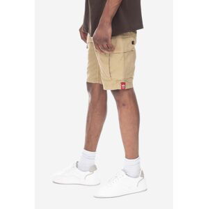 Bavlněné šortky Alpha Industries Ripstop Jogger Short béžová barva, 106250.14-beige