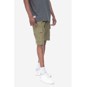 Kraťasy Alpha Industries Ripstop Jogger pánské, zelená barva, 106250.11-green