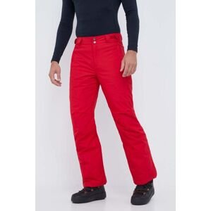 Kalhoty Columbia Bugaboo červená barva