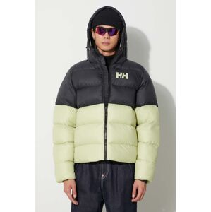 Bunda Helly Hansen ACTIVE PUFFY JACKET pánská, zelená barva, zimní, 53523