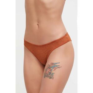 Kalhotky Calvin Klein Underwear oranžová barva