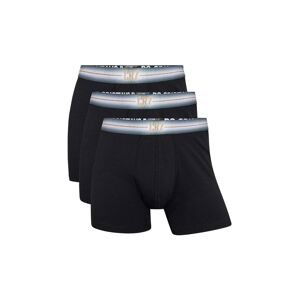 Bavlněné boxerky CR7 Cristiano Ronaldo 3-pack černá barva