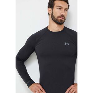 Funkční triko s dlouhým rukávem Under Armour Packaged Base 2.0 černá barva