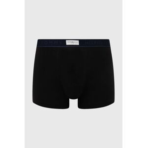 Boxerky Tommy Hilfiger pánské, černá barva