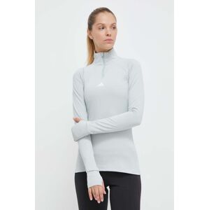 Tréninková mikina adidas Performance Techfit COLD.RDY zelená barva