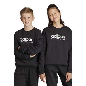 Dětská mikina adidas černá barva, s potiskem