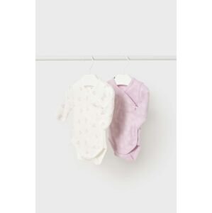 Bavlněné kojenecké body Mayoral Newborn 2-pack