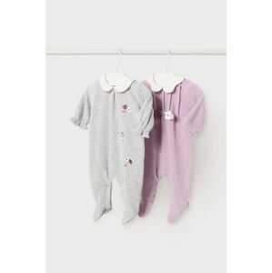 Kojenecké body Mayoral Newborn Gift box 2-pack