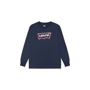 Dětská bavlněná košile s dlouhým rukávem Levi's s potiskem