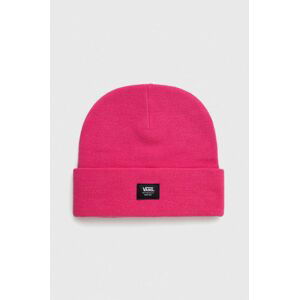Čepice Vans růžová barva