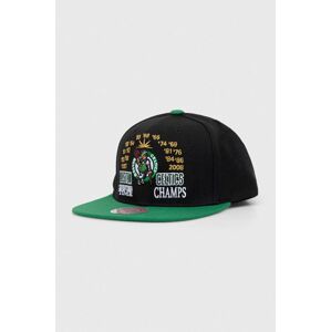 Kšiltovka Mitchell&Ness černá barva, s aplikací