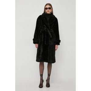 Kabát Marella dámský, černá barva, přechodný