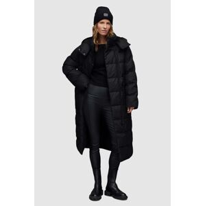 Kabát AllSaints ALLANA PUFFER dámský, černá barva, zimní, oversize