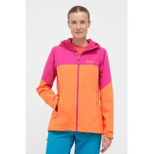 Outdoorová bunda Jack Wolfskin Weiltal 2L oranžová barva