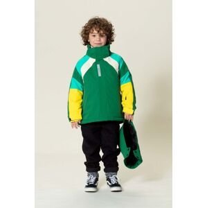 Dětská lyžařská bunda Gosoaky FAMOUS DOG zelená barva