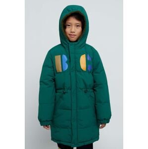 Dětská bunda Bobo Choses zelená barva