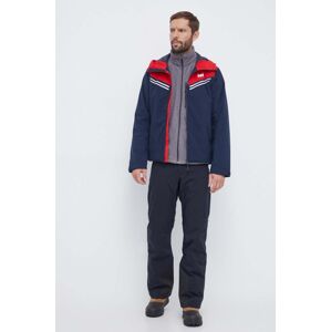 Lyžařská bunda Helly Hansen tmavomodrá barva