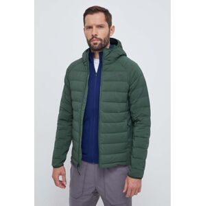 Péřová sportovní bunda The North Face Bellview zelená barva