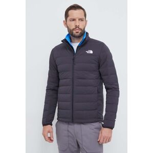 Péřová sportovní bunda The North Face Belleview černá barva