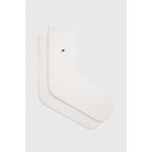 Ponožky Tommy Hilfiger dámské, bílá barva