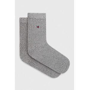 Ponožky Tommy Hilfiger dámské, šedá barva