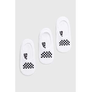 Ponožky Vans CLASSIC CANOODLE VN0007BCYB21 3-pack bílá barva