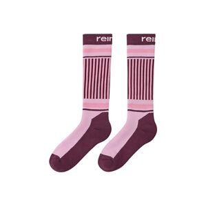 Dětské ponožky Reima Frotee růžová barva