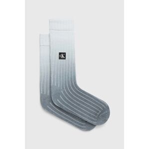 Ponožky Calvin Klein Jeans 2-pack pánské, šedá barva