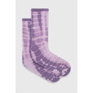 Ponožky Vans pánské, fialová barva