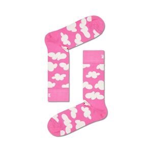Ponožky Happy Socks Cloudy Sock růžová barva