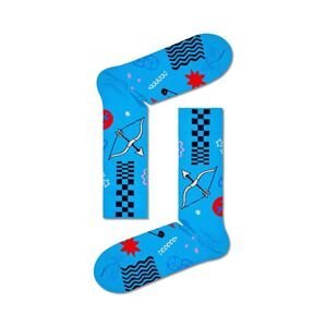 Ponožky Happy Socks Zodiac Sagittarius tyrkysová barva