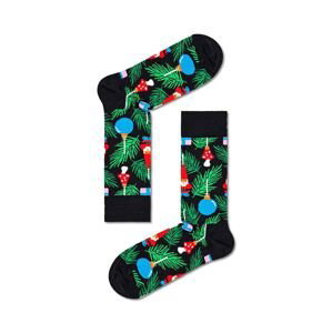 Ponožky Happy Socks Christmas Tree Decoration Sock černá barva