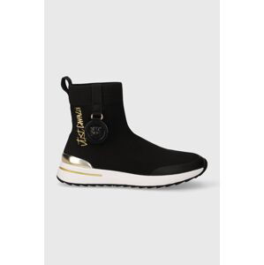 Sneakers boty Just Cavalli černá barva, 75RA3SD4 ZS989 PL9