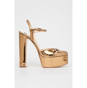Sandály Elisabetta Franchi zlatá barva, SA85B36E2