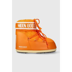 Sněhule Moon Boot ICON LOW NYLON oranžová barva, 14093400.014