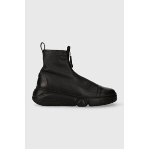 Sneakers boty AGL ELENA černá barva, D938517PGK74991013